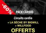 PACK PERTE DE GRAS : Circuits cardio by Bigwill + La sèche by Bigwill + Willfood OFFERTS ! SOLDES EXCEPTIONNELLES DE -60% !